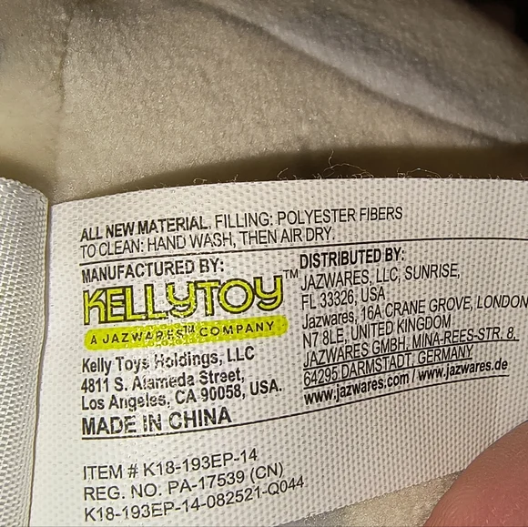 Squishmallow HugMees Collectible 14" Rosie The Leopard Print Pig - Picture 8 of 8